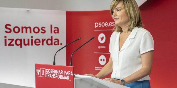 Pilar Alegría Portavoz Ejecutiva Federal PSOE