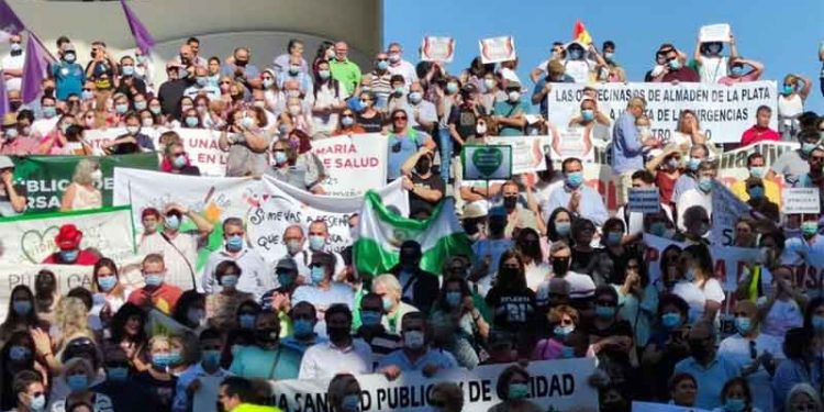 manifestacion sanidad publica andalucia