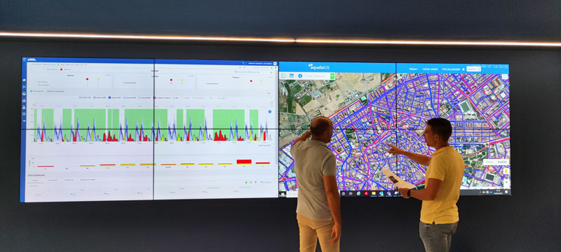 Municipios del Campo de Gibraltar se beneficiarán de un ahorro de agua y energía a través de Inteligencia Artificial 2 aqualia