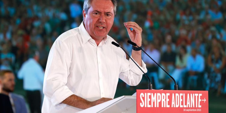 Juan Espadas, portavoz del PSOE en el Senado 1 Juan Espadas, portavoz del PSOE en el Senado