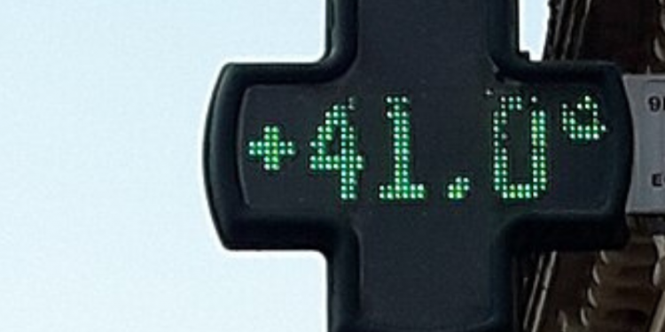 Segunda muerte en Extremadura debido a las altas temperaturas en dos días 1 Termometro Altas Temperaturas Ola de Calor