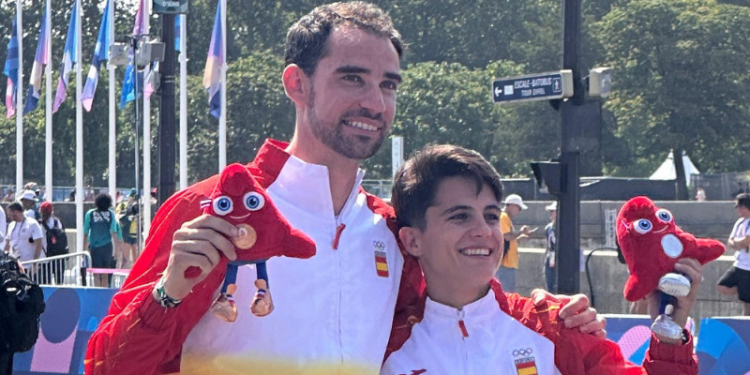 El llerenense Álvaro Martín gana la medalla de bronce en los Juegos Olímpicos de París 2024 1 Álvaro Martín Medalla Bronce JJ00 2024